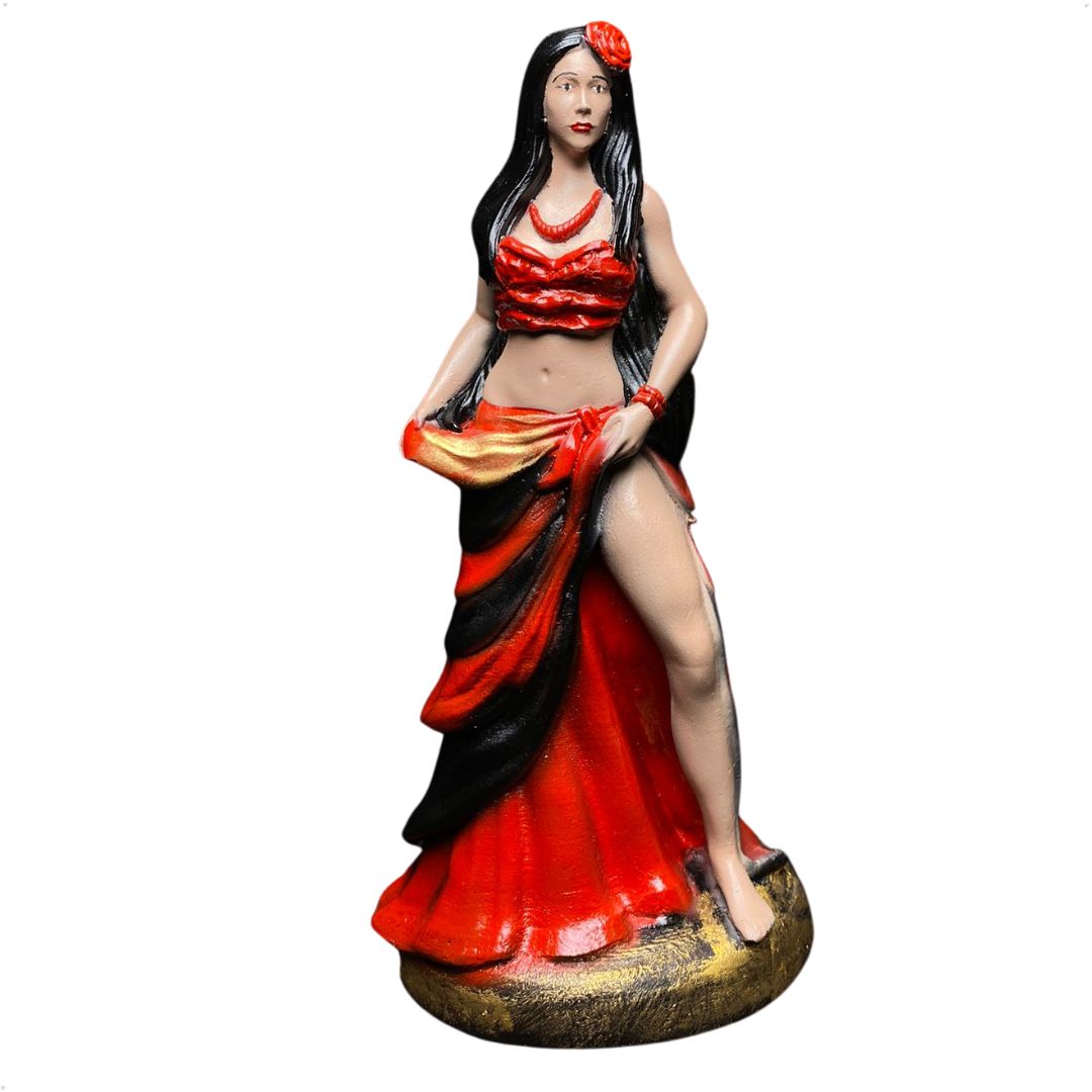 Pomba Gira Cigana (V) 24 cm - Resina