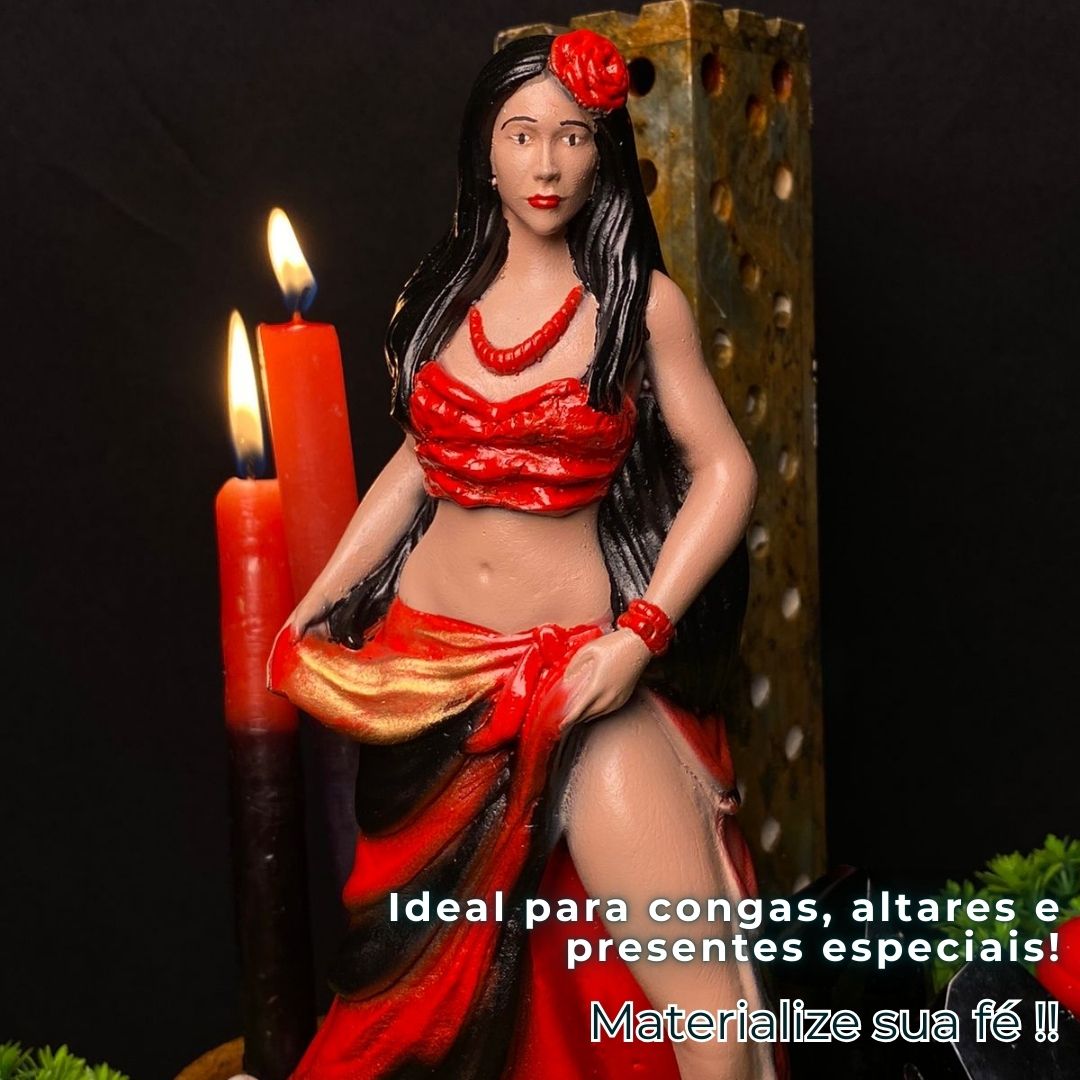 Gypsy Pomba Gira (V) 24 cm - Resin